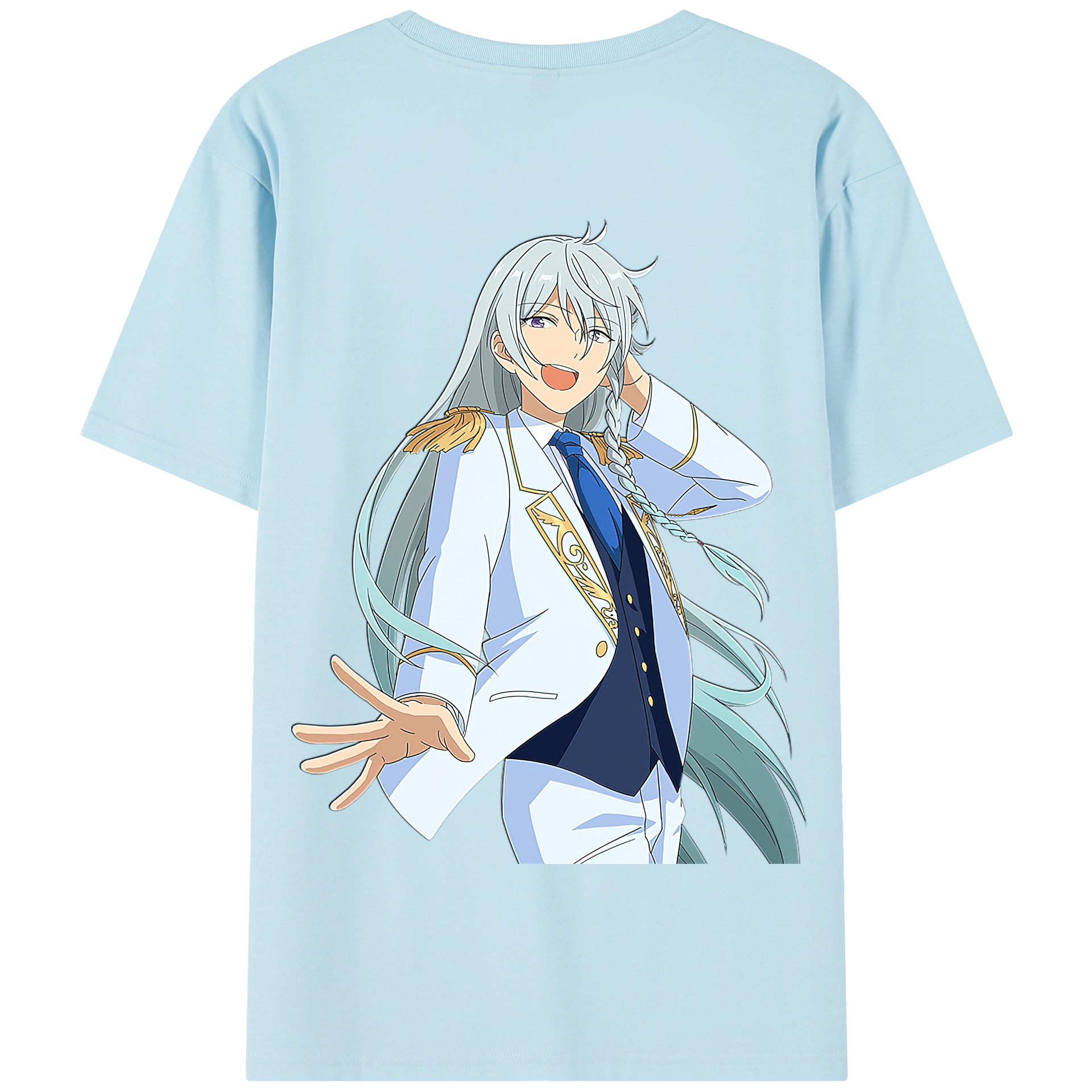 （画像用） あんさんぶるスターズ! Ensemble Stars 綿100％半袖Tシャツ（背面プリント）